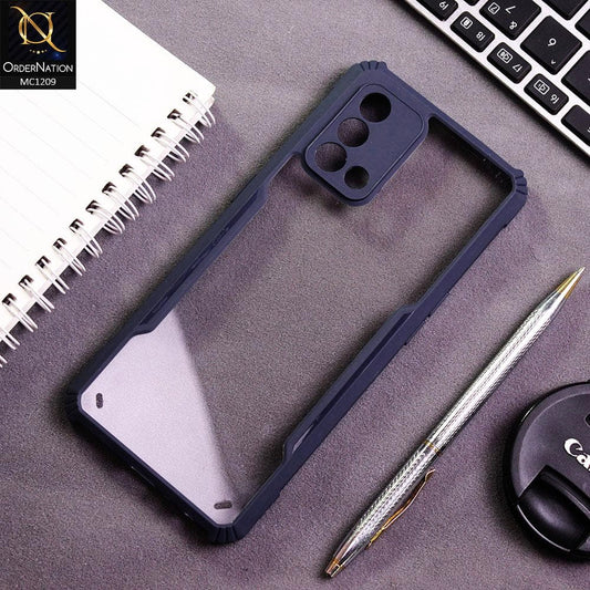 Oppo A74 Cover - Blue - Hybrid Tpu Pc Case