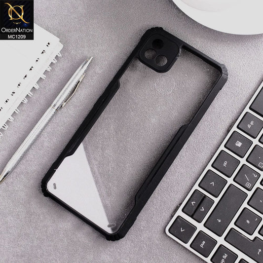 Infinix Hot 10i Cover - Black - Hybrid Tpu Pc Case