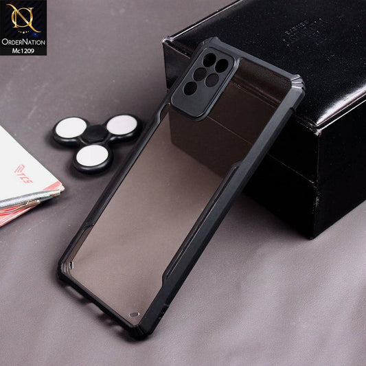 Infinix Note 10 Cover - Black - Hybrid Tpu Pc Case