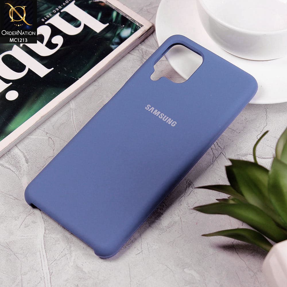 Samsung Galaxy A22 Cover - Yale Blue - Soft Shockproof Sillica Gel Case