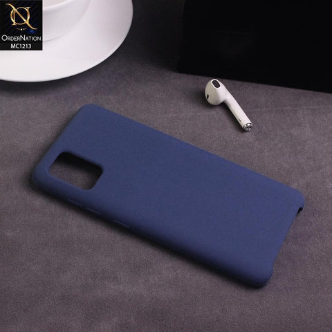 Samsung Galaxy A51 - Yale Blue - Soft Shockproof Sillica Gel Case