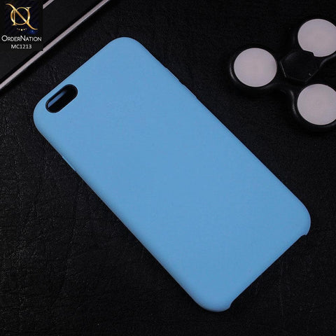 iPhone 6S / 6 - Cyan - Soft Shockproof Sillica Gel Case