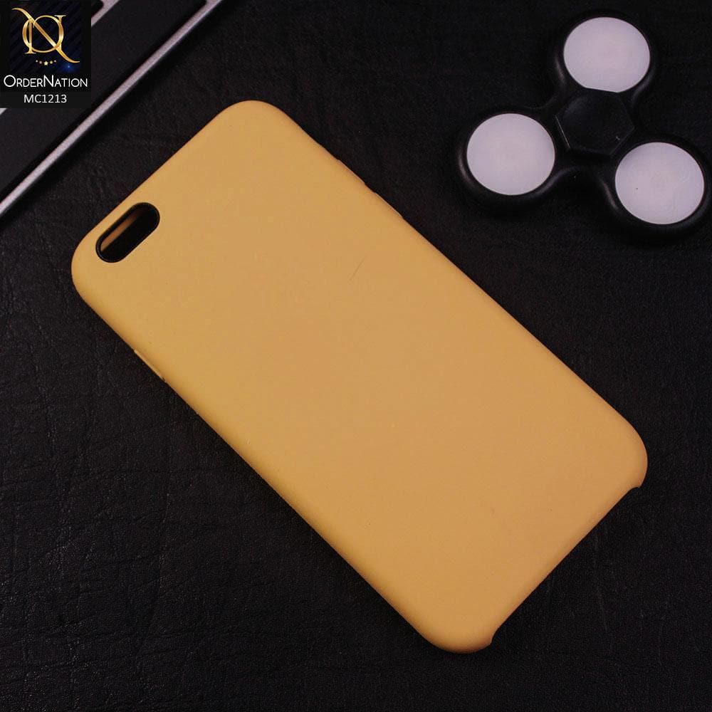 iPhone 6S / 6 - Mustard - Soft Shockproof Sillica Gel Case