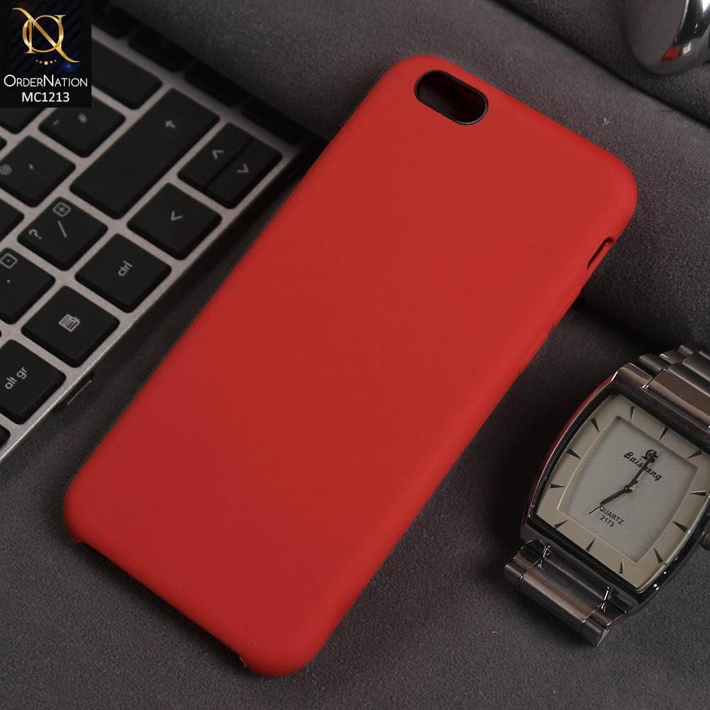 iPhone 6S / 6 - Red - Soft Shockproof Sillica Gel Case