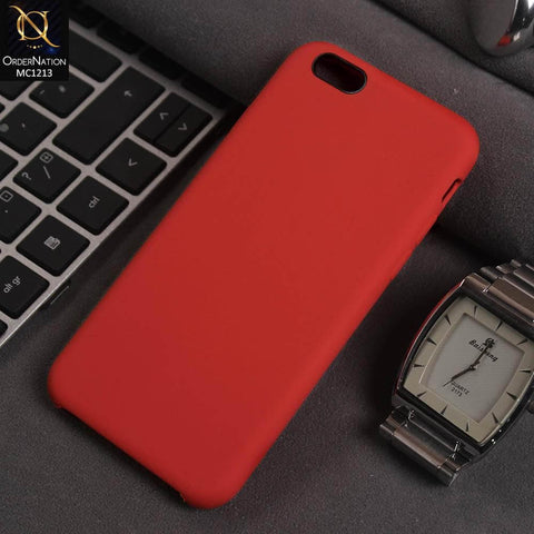 iPhone 6S / 6 - Red - Soft Shockproof Sillica Gel Case