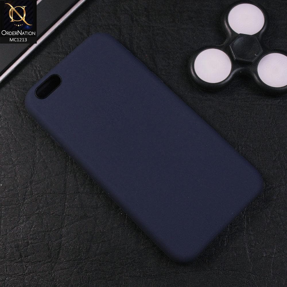 iPhone 6s Plus / 6 Plus - Midnight Blue - Soft Shockproof Sillica Gel Case