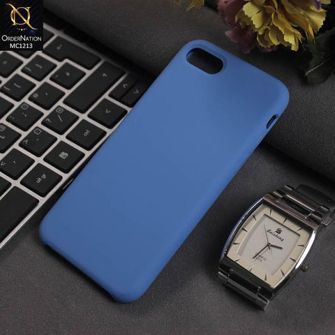 iPhone 8 / 7 - Sky Blue - Soft Shockproof Sillica Gel Case