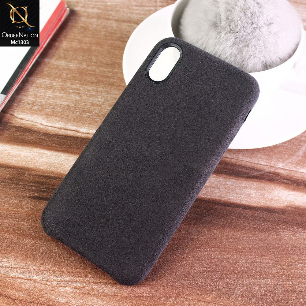 iPhone XS / X Cover - Black - Texture Surface PC Protective Case