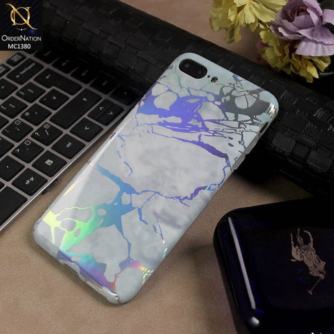 HOLO Marble Luxury HQ IMD Mint Soft Phone Case For iPhone 7 Plus