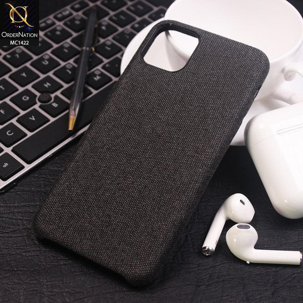 iPhone 11 Cover - Black - Jeans Texture PC Case