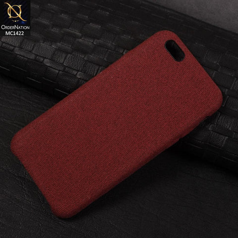 iPhone 6S / 6 Cover - Red - Jeans Texture PC Case