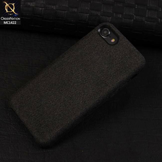 iPhone 8 / 7 Cover - Black - Jeans Texture PC Case