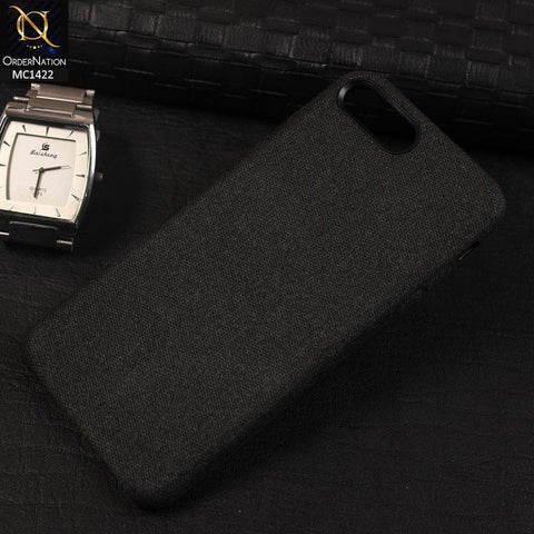 iPhone 8 Plus / 7 Plus Cover - Black - Jeans Texture PC Case