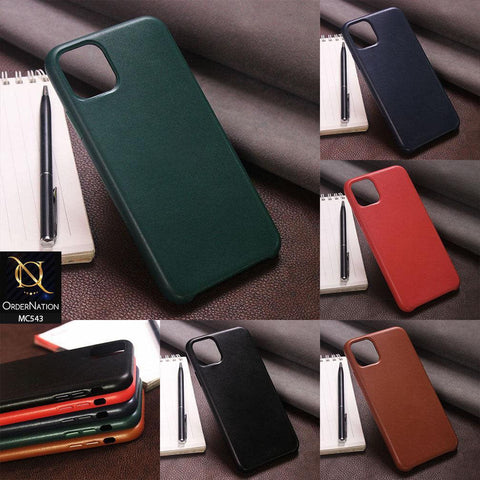 iPhone 14 Pro Max Cover - Black -  Luxury Elegant Leather Soft Case