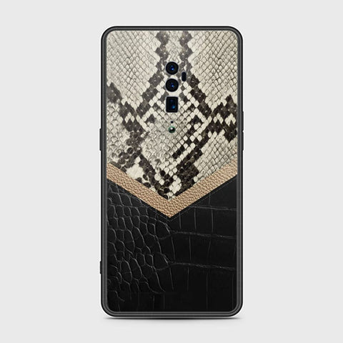 Oppo Reno 10x Zoom Cover- Printed Skins Series - HQ Premium Shine Durable Shatterproof Case - Soft Silicon Borders