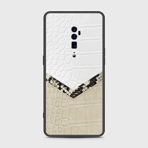 Oppo Reno 10x Zoom Cover- Printed Skins Series - HQ Premium Shine Durable Shatterproof Case - Soft Silicon Borders