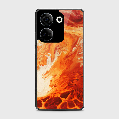 Tecno Camon 20 Pro  Cover- Mystic Marble Series - HQ Premium Shine Durable Shatterproof Case