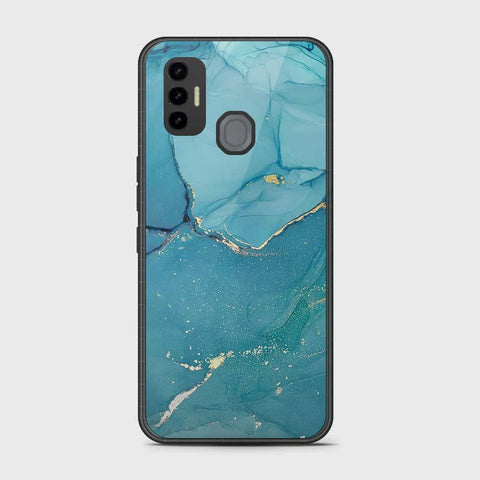 Tecno Spark 7 Cover- Mystic Marble Series - HQ Premium Shine Durable Shatterproof Case