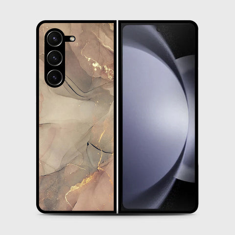 Samsung Galaxy Z Fold 5 5G  Cover- Mystic Marble Series - HQ Premium Shine Durable Shatterproof Case