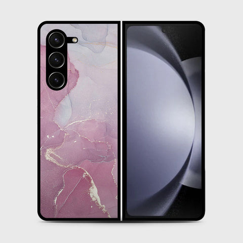 Samsung Galaxy Z Fold 5 5G  Cover- Mystic Marble Series - HQ Premium Shine Durable Shatterproof Case