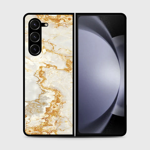 Samsung Galaxy Z Fold 5 5G  Cover- Mystic Marble Series - HQ Premium Shine Durable Shatterproof Case