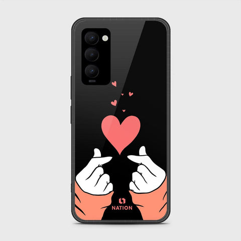 Tecno Camon 18P Cover- Onation Heart Series - HQ Premium Shine Durable Shatterproof Case - Soft Silicon Borders