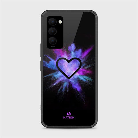 Tecno Camon 18P Cover- Onation Heart Series - HQ Premium Shine Durable Shatterproof Case - Soft Silicon Borders