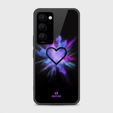 Tecno Camon 18 Premier Cover- Onation Heart Series - HQ Ultra Shine Premium Infinity Glass Soft Silicon Borders Case