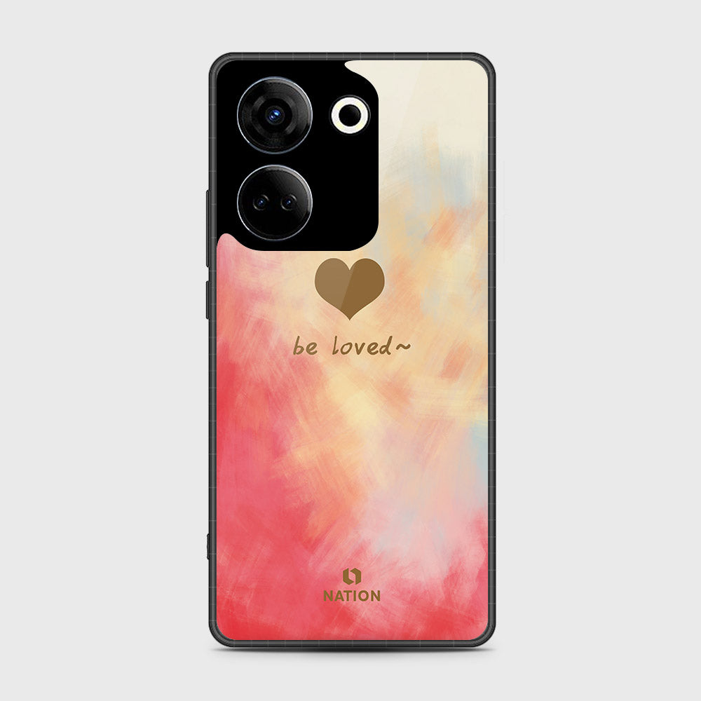 Tecno Camon 20 Pro  Cover- Onation Heart Series - HQ Premium Shine Durable Shatterproof Case