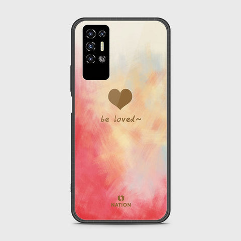 Tecno Pova 2 Cover- Onation Heart Series - HQ Premium Shine Durable Shatterproof Case