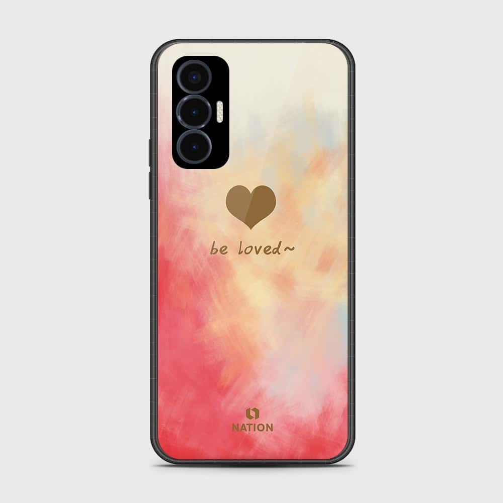 Tecno Pova 3 Cover- Onation Heart Series - HQ Premium Shine Durable Shatterproof Case