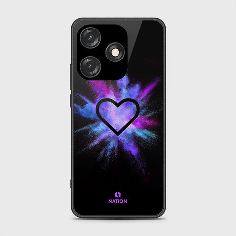 Tecno Spark 10 Cover - Onation Heart Series - HQ Premium Shine Durable Shatterproof Case