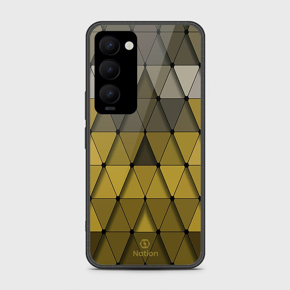 Tecno Camon 18 Premier Cover- Onation Pyramid Series - HQ Ultra Shine Premium Infinity Glass Soft Silicon Borders Case