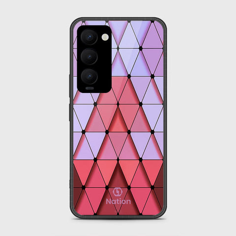 Tecno Camon 18 Premier Cover- Onation Pyramid Series - HQ Ultra Shine Premium Infinity Glass Soft Silicon Borders Case