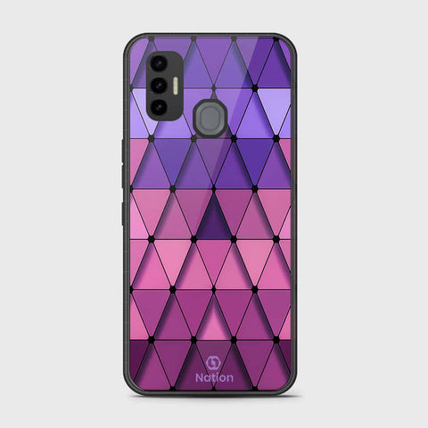 Tecno Spark 7 Cover- Onation Pyramid Series - HQ Premium Shine Durable Shatterproof Case