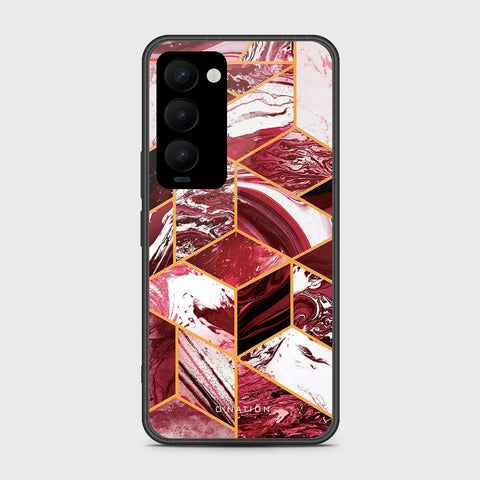 Tecno Camon 18 Premier Cover- O'Nation Shades of Marble Series - HQ Ultra Shine Premium Infinity Glass Soft Silicon Borders Case