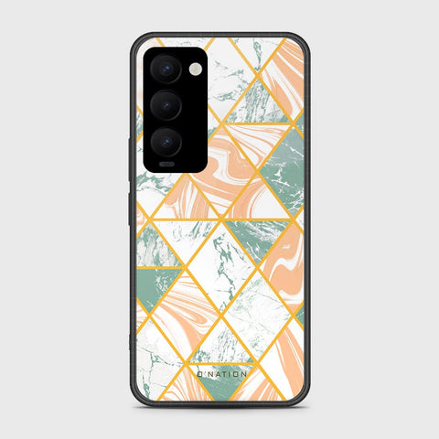 Tecno Camon 18 Premier Cover- O'Nation Shades of Marble Series - HQ Ultra Shine Premium Infinity Glass Soft Silicon Borders Case