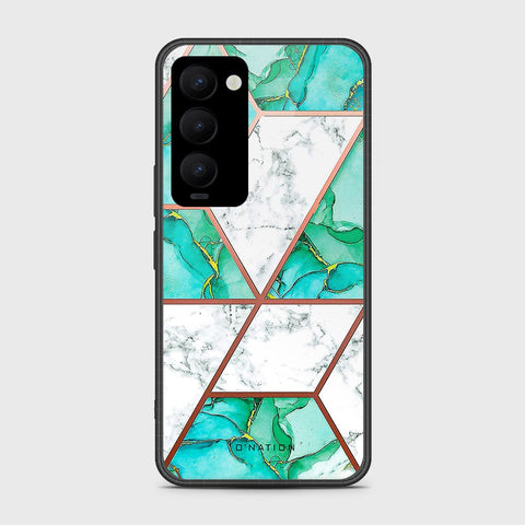 Tecno Camon 18 Premier Cover- O'Nation Shades of Marble Series - HQ Ultra Shine Premium Infinity Glass Soft Silicon Borders Case