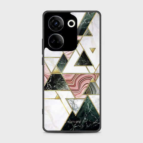 Tecno Camon 20 Pro  Cover- O'Nation Shades of Marble Series - HQ Premium Shine Durable Shatterproof Case