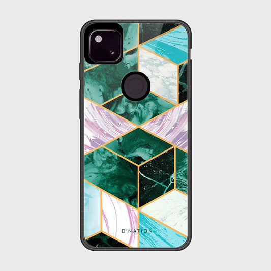 Google Pixel 4a 4G Cover- O'Nation Shades of Marble Series - HQ Premium Shine Durable Shatterproof Case