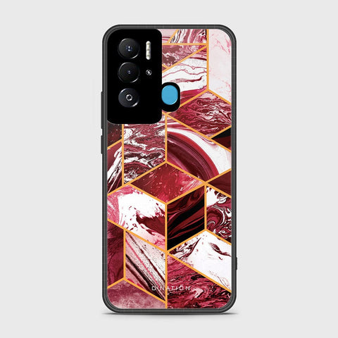 Tecno Pova Neo Cover- O'Nation Shades of Marble Series - HQ Ultra Shine Premium Infinity Glass Soft Silicon Borders Case