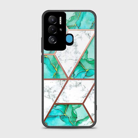 Tecno Pova Neo Cover- O'Nation Shades of Marble Series - HQ Ultra Shine Premium Infinity Glass Soft Silicon Borders Case