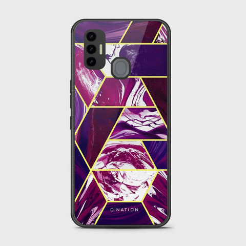 Tecno Spark 7 Cover- O'Nation Shades of Marble Series - HQ Premium Shine Durable Shatterproof Case