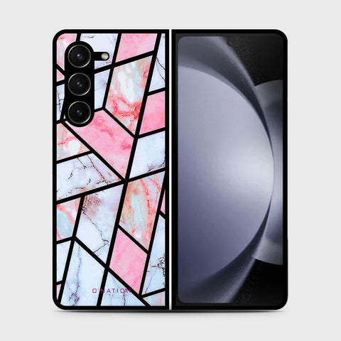 Samsung Galaxy Z Fold 5 5G  Cover- O'Nation Shades of Marble Series - HQ Premium Shine Durable Shatterproof Case