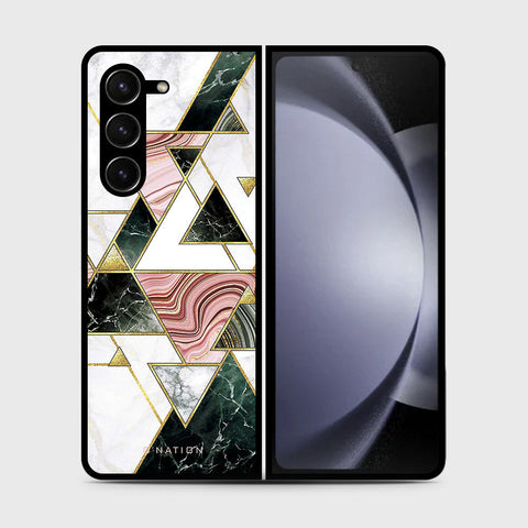 Samsung Galaxy Z Fold 5 5G  Cover- O'Nation Shades of Marble Series - HQ Premium Shine Durable Shatterproof Case