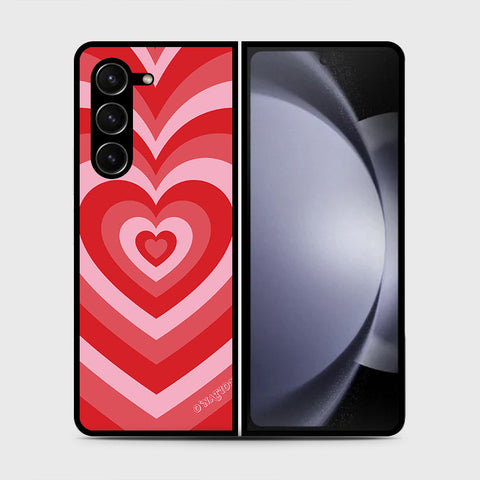 Samsung Galaxy Z Fold 5 5G  Cover- O'Nation Heartbeat Series - HQ Premium Shine Durable Shatterproof Case