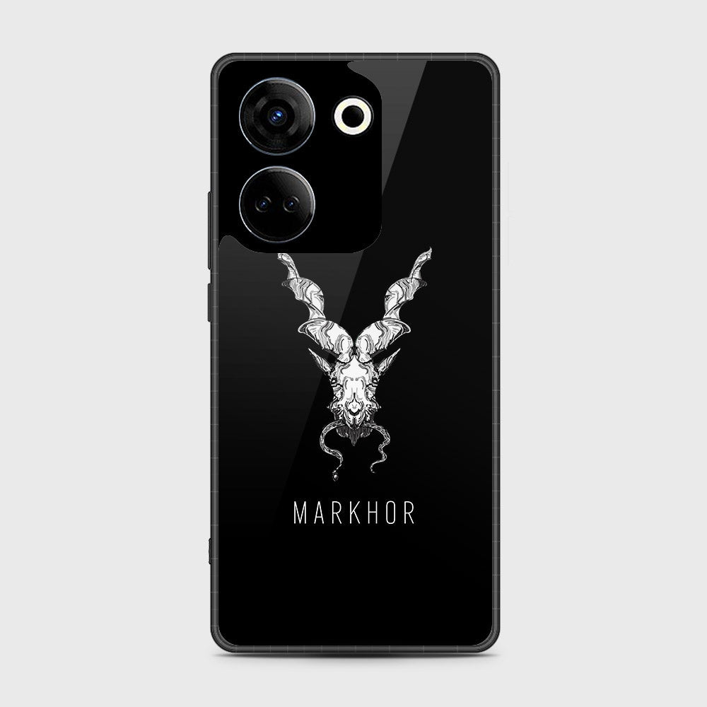 Tecno Camon 20  Cover- Markhor Series - HQ Premium Shine Durable Shatterproof Case (Fast Delivery)