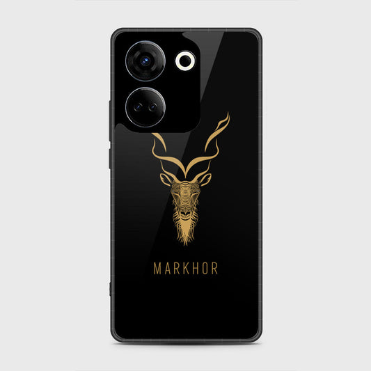 Tecno Camon 20  Cover- Markhor Series - HQ Premium Shine Durable Shatterproof Case (Fast Delivery)