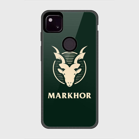 Google Pixel 4a 4G Cover- Markhor Series - HQ Premium Shine Durable Shatterproof Case