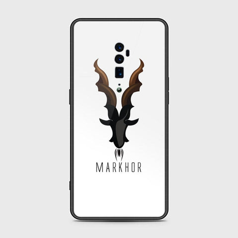 Oppo Reno 10x Zoom Cover- Markhor Series - HQ Premium Shine Durable Shatterproof Case - Soft Silicon Borders